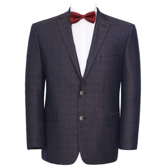 P&L Mens Sport Coat Classic Fit JacketStretch Plaid Blazer Stretch Blazer