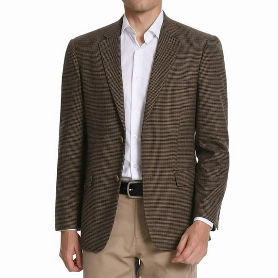 P&L Mens Sport Coat Classic Fit JacketStretch Plaid Blazer Stretch Blazer