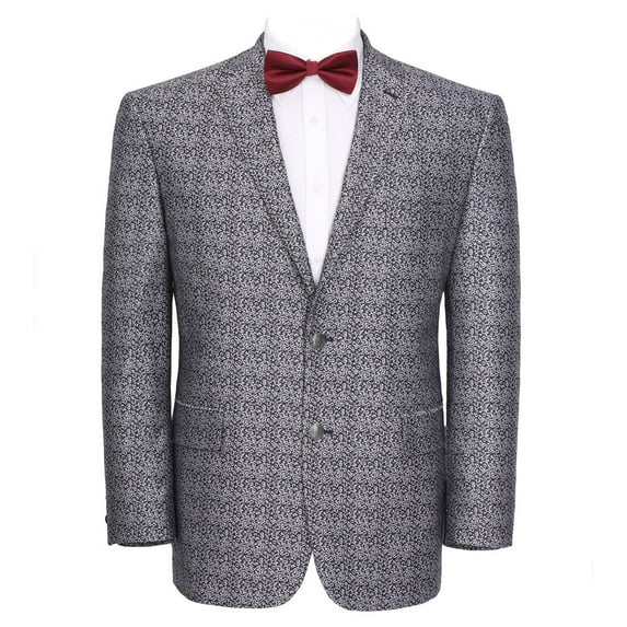 P&L Mens Sport Coat Classic Fit JacketStretch Plaid Blazer Stretch Blazer