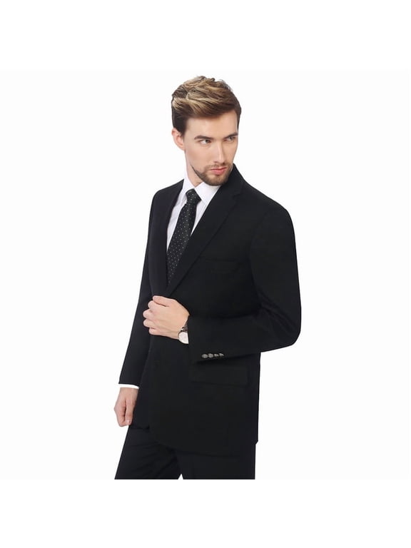 Men's Blazer Jacket Classic Fit Men's Sport Coat 2 Button Notch Lapel Dual Side Vents