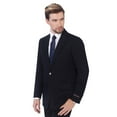 thumbnail image 1 of P&L Mens Sport Coat Classic Fit Suit Jacket Solid Color Stretch Blazer, 1 of 8