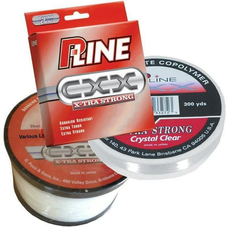 P-LINE CXX X-TRA STRONG CRYSTAL CLEAR (6 lb 600 yds) 