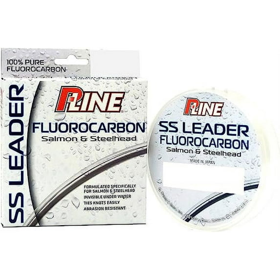 P-Line Salmon/Stlhead Leader 100 yd Clear 15 lb