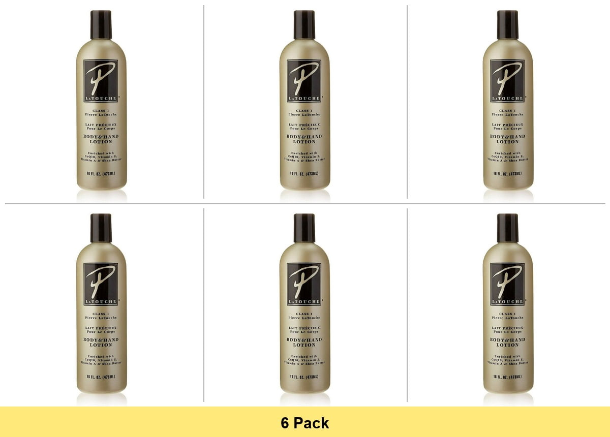 P. Latouche Body & Hand Lotion 16 oz - 6 Pack Bulk Value Bundle