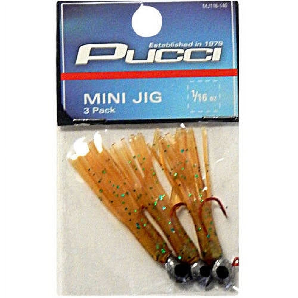 P-Line 1/16th oz Mini Jig, 3 pack 