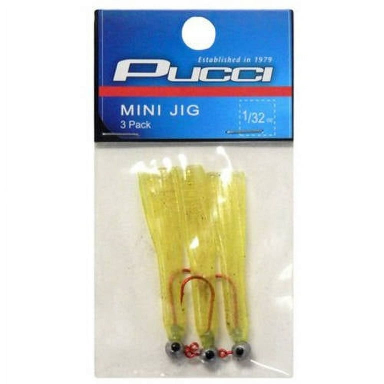 Pucci Mini Jig 1/16oz MJ116-013 / Chartreuse