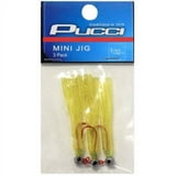 Têtes De Jig Pucci Mini Jigs 1/32 Oz - Lot De 3 Packs (9 Têtes Au Total) Pour Pêche En Eau Douce !