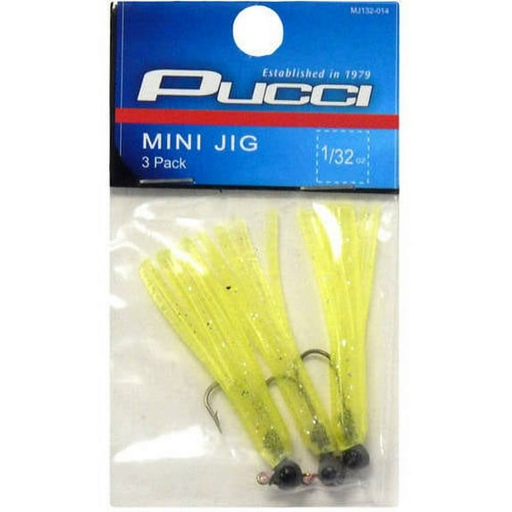 P-Line 1/32nd oz Mini Jig, 3 pack