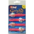 thumbnail image 1 of P-Line 2.5" Geisha Squid, 4 Pack Pink, 1 of 1