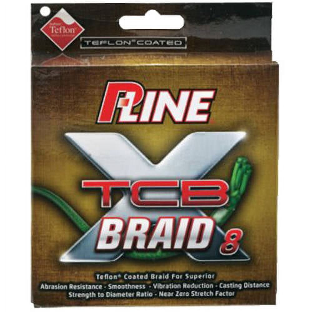 P-Line Teflon Coated 8 Carrier Braid (XTCB-8) 300 Yards Green main image 0