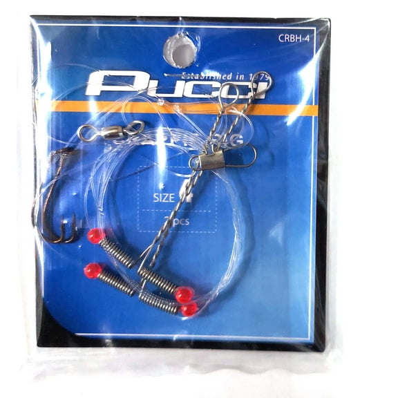 P-Line CRBH-4 Crappie Rig Bh Hook Crbh-4 Pk 1