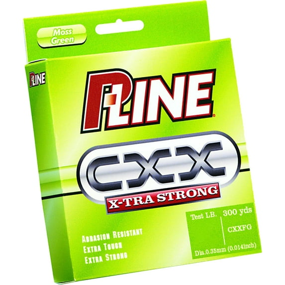 P-Line CXX-Xtra Stng Filler 300 yd Moss Green 8 lb
