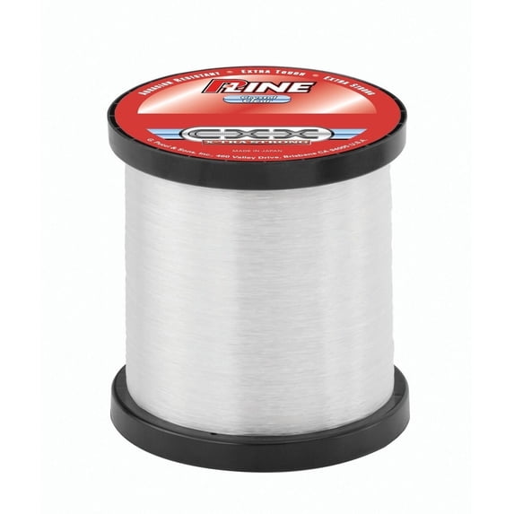P-Line CXX-Xtra Strong Bulk Fishing Spool 3000-Yard, 8-Pound, Crystal ...