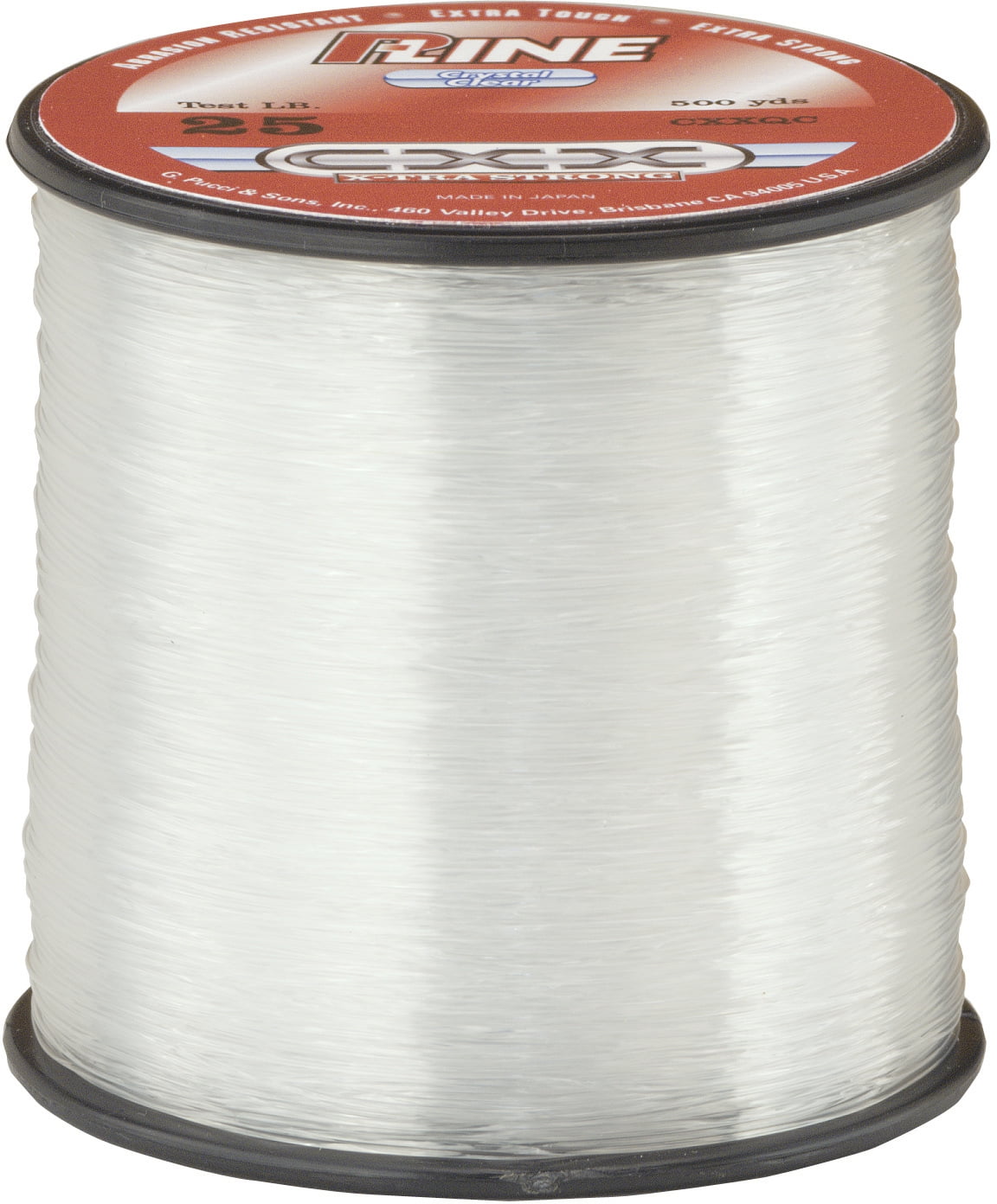 P-Line CXX X-tra Strong Fishing Line,Crystal Clear, 12 P-Line CXX X-tra Strong Fishing Line,Crystal Clear, 12