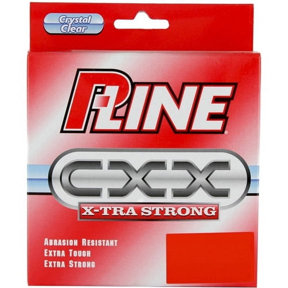 P-Line CXXFC-12 CXX X-Tra Strong Mono Filler Spool 12lb 300yd Crystal Clear