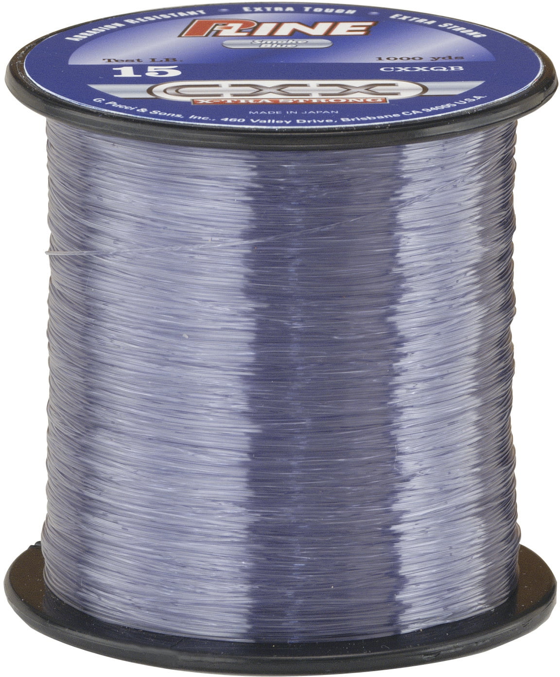 P-Line CXX-Xtra Stng 1/4 Spl 600 yd Smoke Blue 15 lb