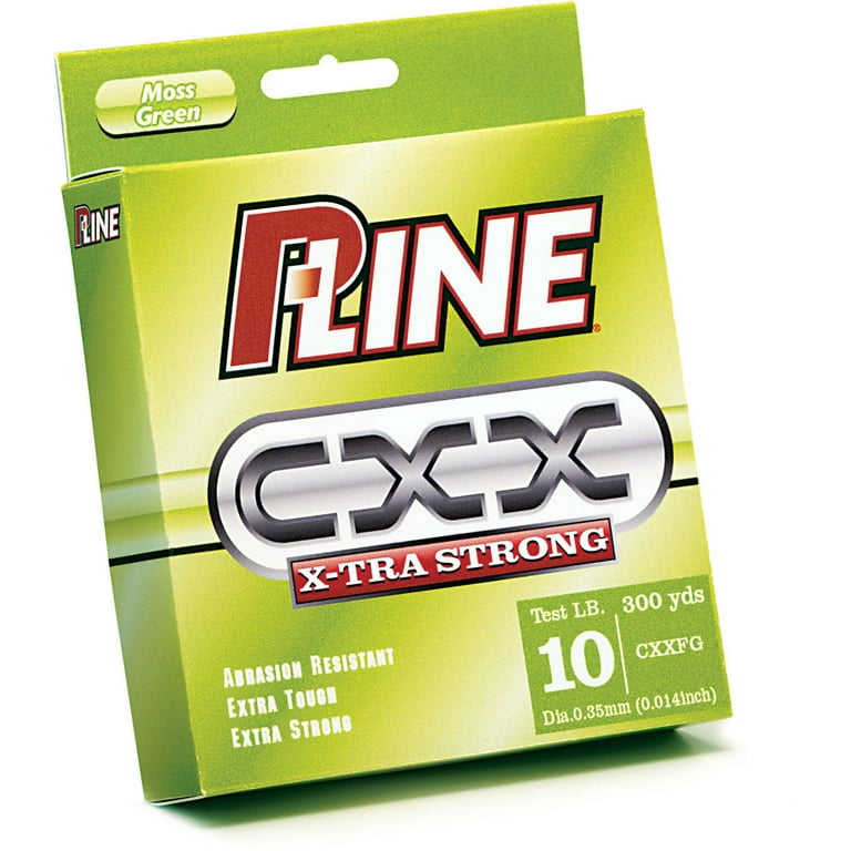 P-Line CXXFG Filler Spool Fishing Line, Moss Green