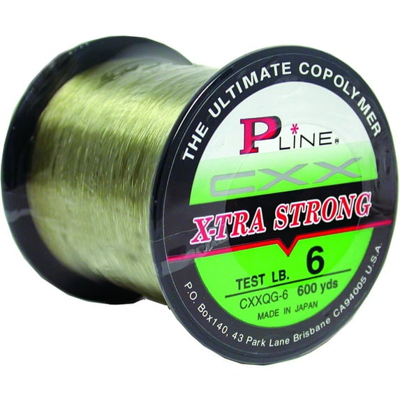 P-Line CXX-Xtra Stng 1/4 Spl 600 yd Moss Green 10 lb