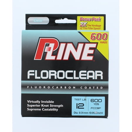 P-Line Floroclear Filler 600 yd Clear 12 lb