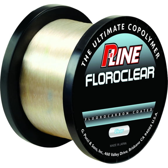 P-Line Fluorocarbon Coated 3000Yds Floroclear Mono, FCC-10