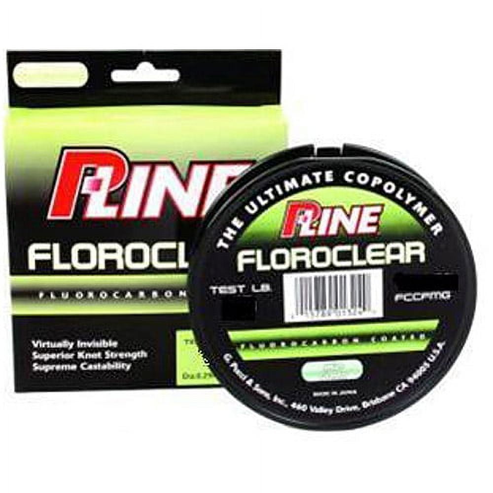 P-Line Fluorocarbon Coated Service Spool Fishing Line 