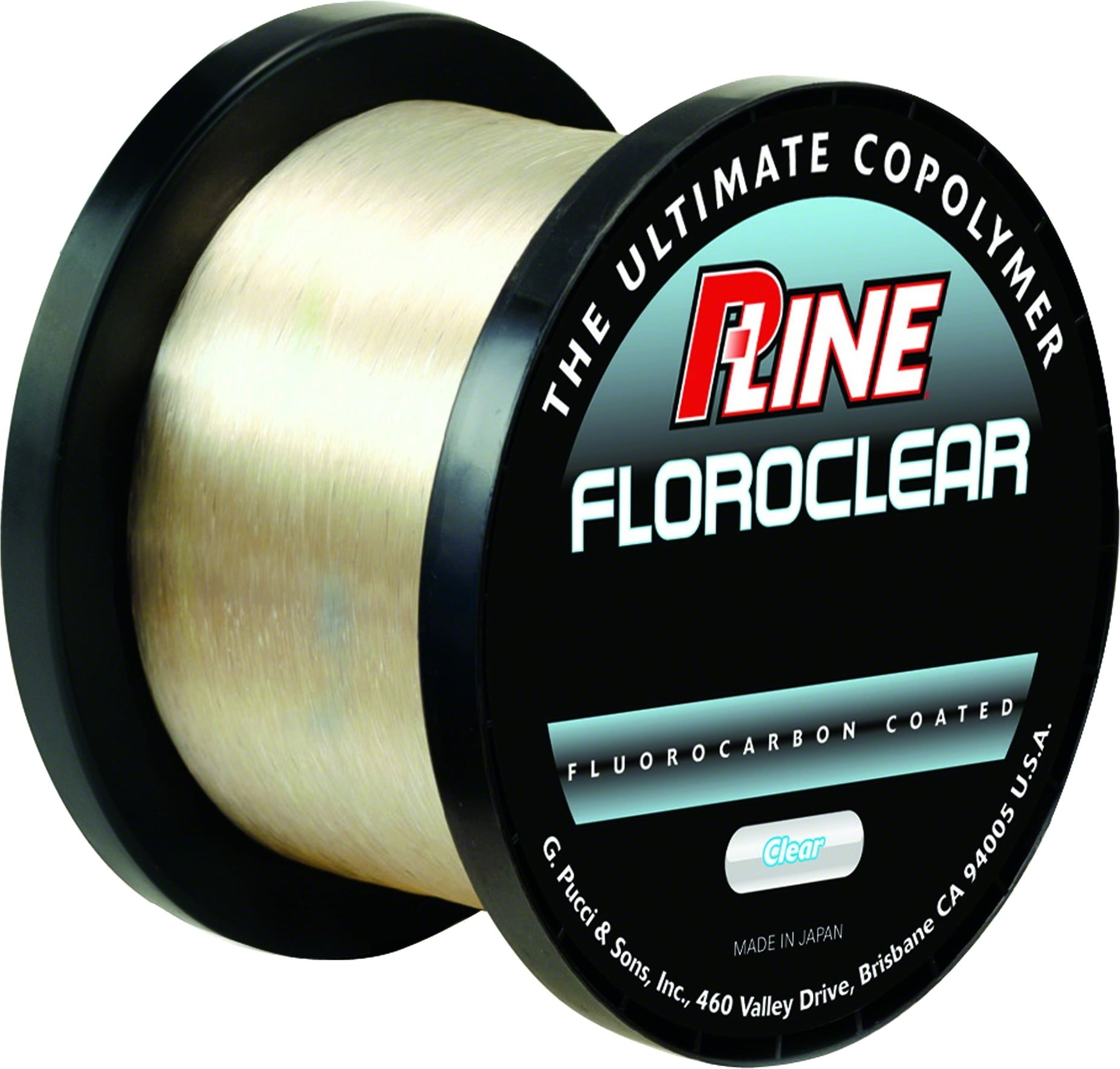 P-Line Fluorocarbon Coated Service Spool Fishing Line 
