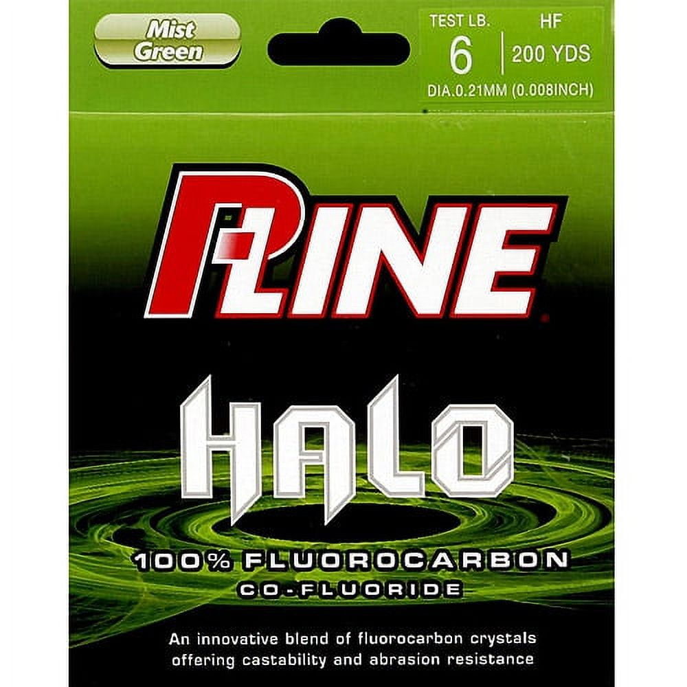 P-Line Halo Mist Green Fluorocarbon Line 4lb