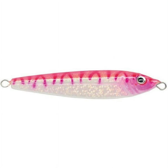 P-Line Laser Minnow, 6 oz, D-Glow/Pink Tiger