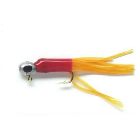 P-Line Mini-Jig 1/16 oz Red/White 3-Pack
