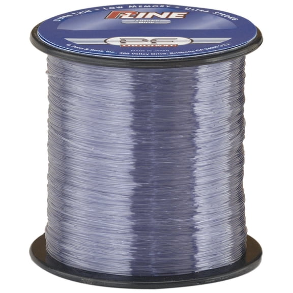P-Line Original 1/4 Size Fishing Spool 430-Yard, 15-Pound, Smoke Blue