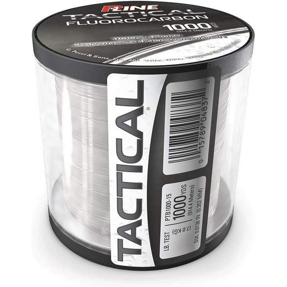 P-Line PTB1000-12 Tactical Fluorocarbon 12lb 1000yd