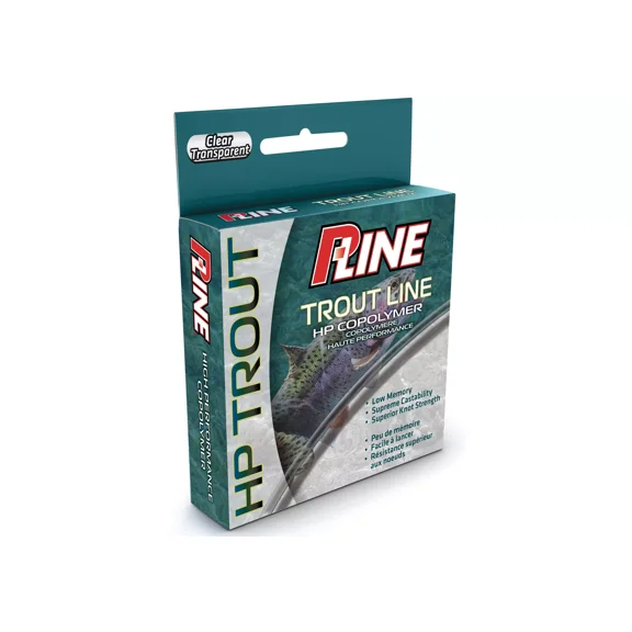 P-Line Trout Line 150 yd Clear 2 lb