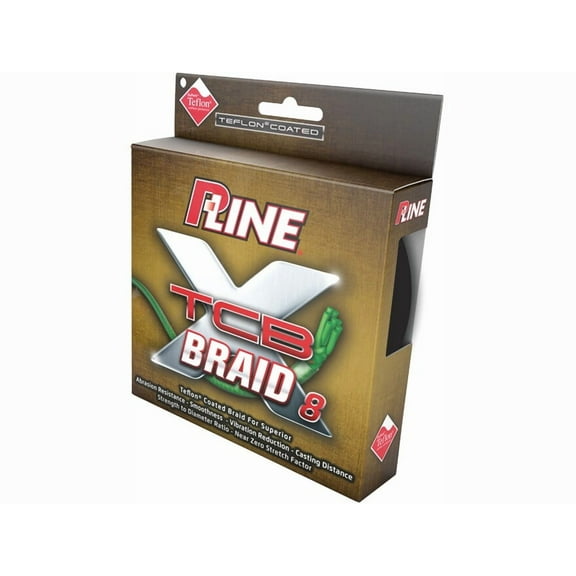 P-Line PXB8150-10 XTCB 8-Carrier Braided Line 10lb 150yd Green - PXB8150-10