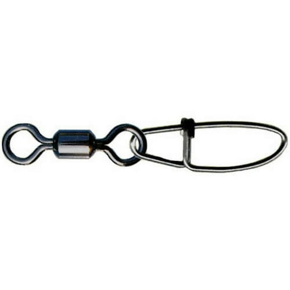 P-Line Rolling Swivel with Crosslock, Black, 2/0