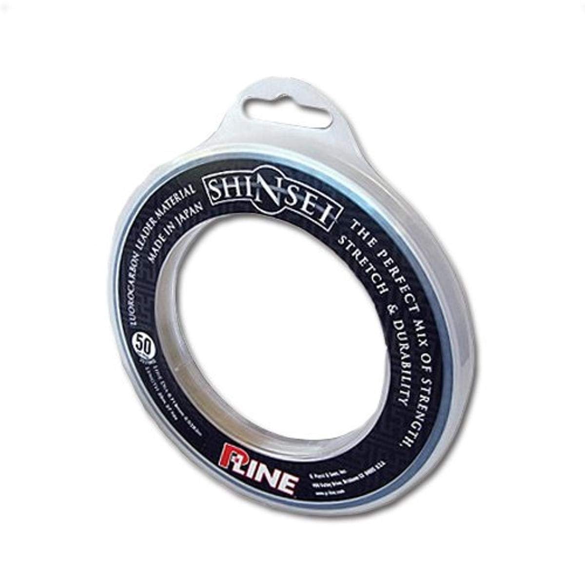 P-Line Shinsei 100-Percent Pure Fluorocarbon Leader Material 25 Meter, 40-Pound