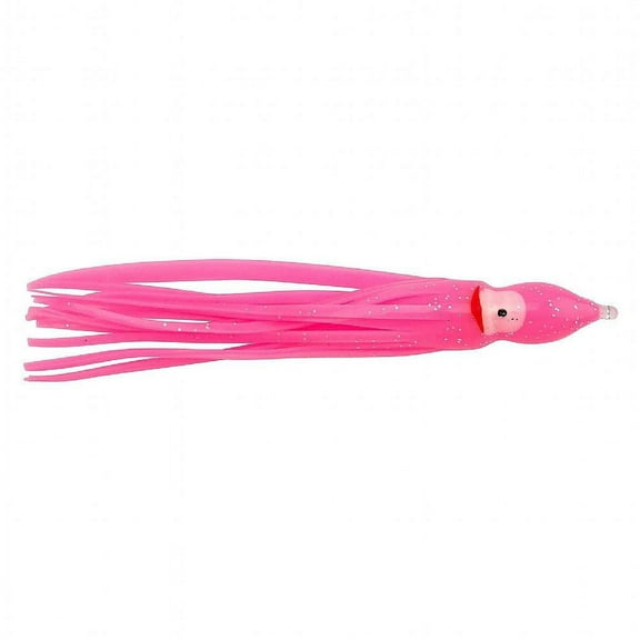 PLINE P-Line Sunrise Squid Skirt 8PK 2.5", Pink Lures