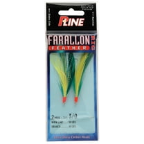 P-Line Farallon Feather 5/0 Green/Chartreuse 1pk