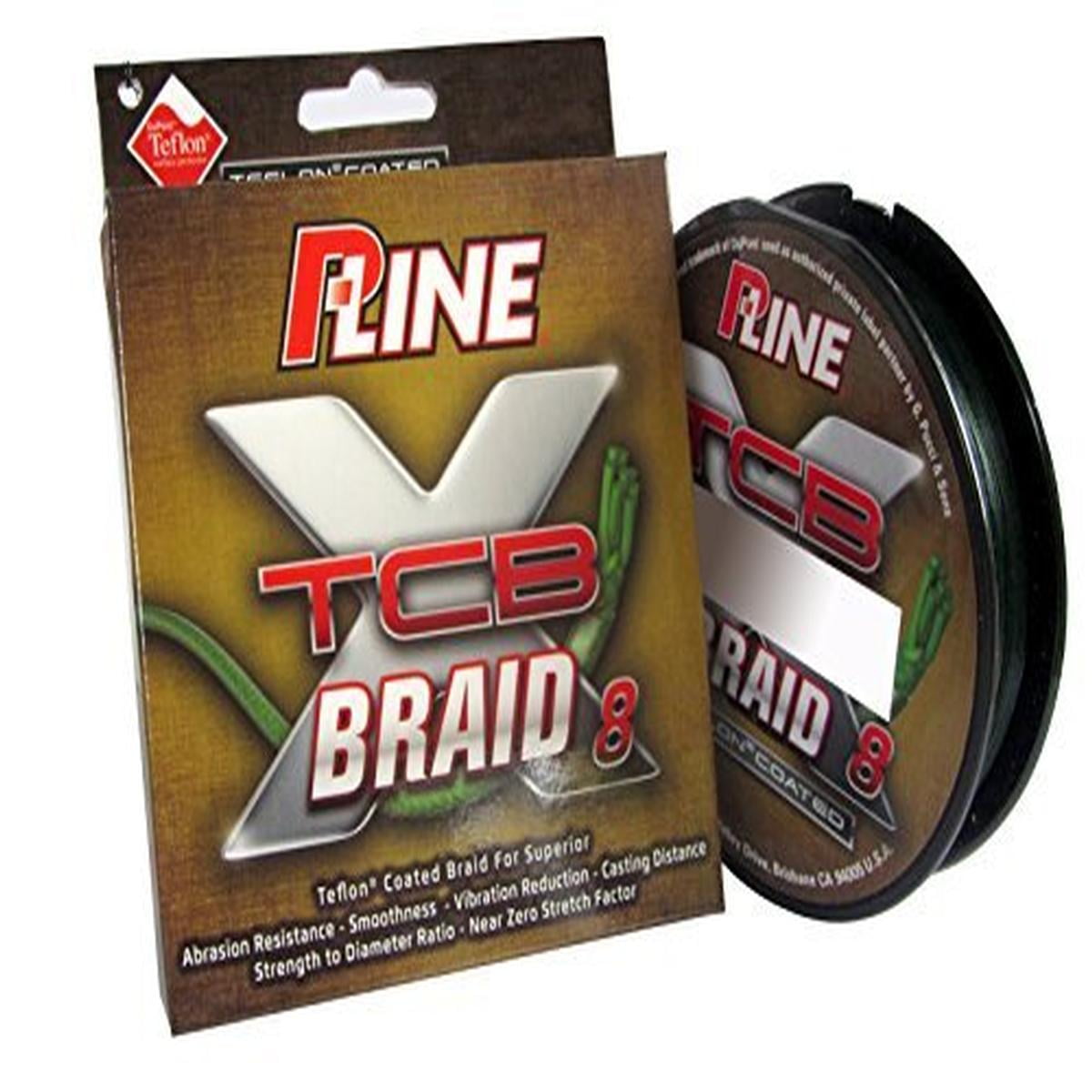 P-Line 8 Carrier TCB Braid 150 yd Green 20 lb