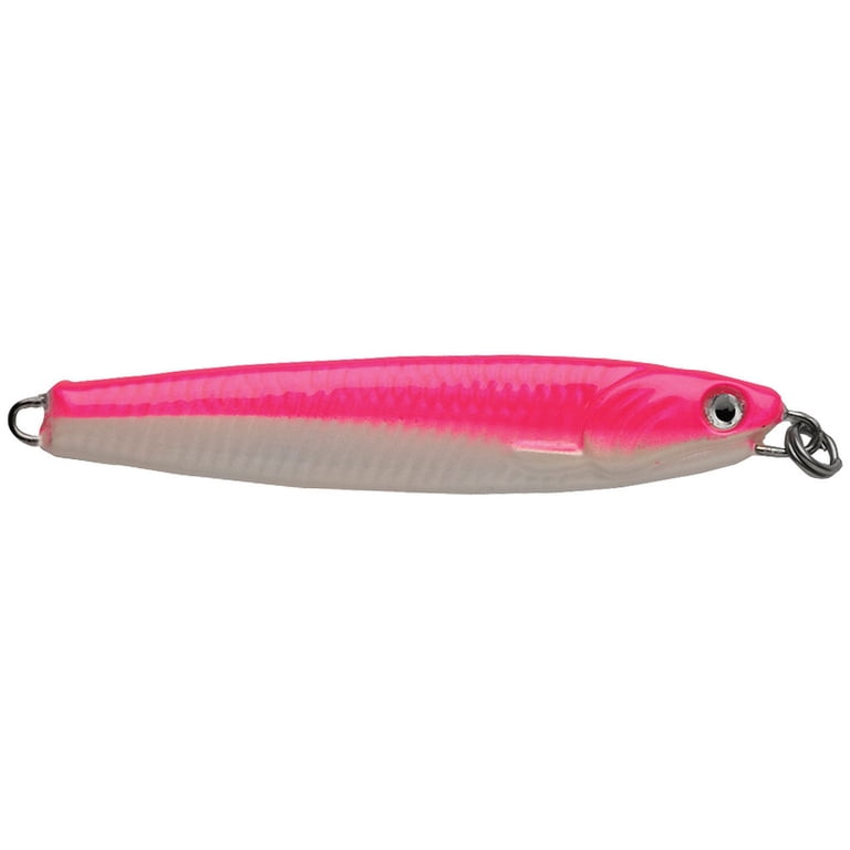 P-Line UV Kokanator Jig, Neon Pink/Silver, 1/2 oz