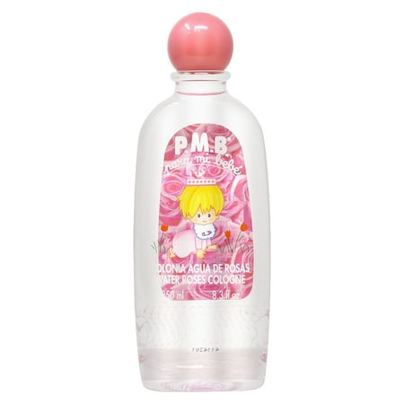 P.M.B. Colonia Aqua De Rosas Water Roses (Pink) Cologne 250ml 8.3oz