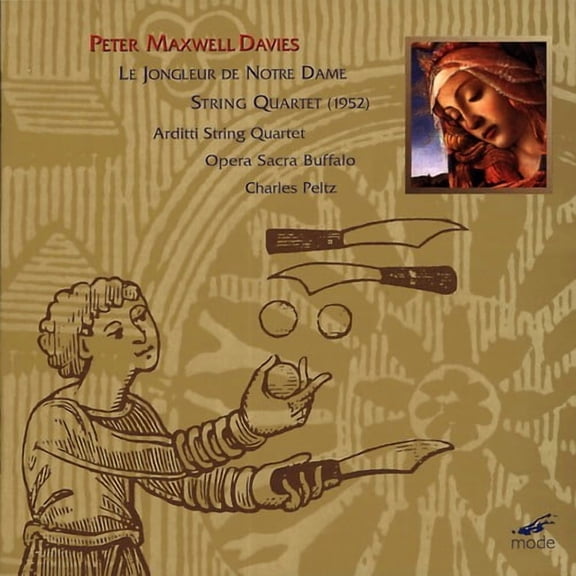 P.M. Davies - Jongleur de Notre Dame / String Quartet - Music & Performance - CD