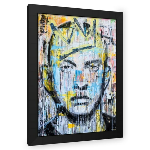 P Muir 11x14 Black Modern Wood Framed Wall Art Titled - Eminem