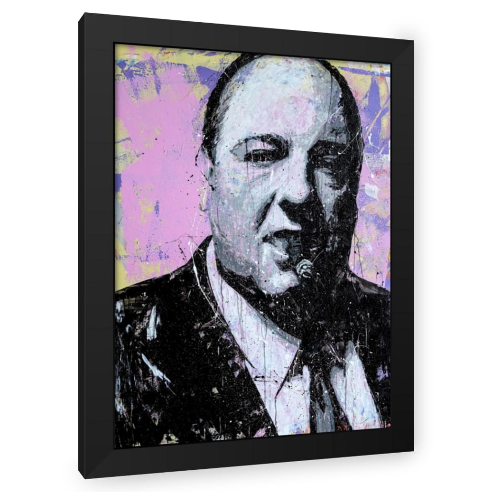 P Muir 19x24 Black Modern Wood Framed Wall Art Titled - Tony Soprano -  Walmart.com, image size:1000x1000