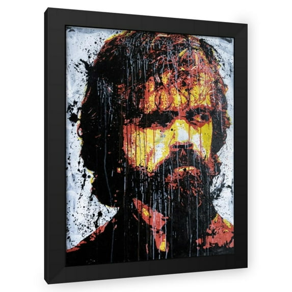 P Muir 19x24 Black Modern Wood Framed Wall Art Titled - Tyrion