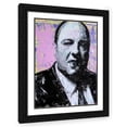 thumbnail image 1 of P Muir 19x24 Black Ornate Wood Framed With Double Matting Wall Art Titled - Tony Soprano, 1 of 6