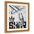 thumbnail image 1 of P Muir 19x24 Gold Ornate Wood Framed With Double Matting Wall Art Titled - Shaq, 1 of 6