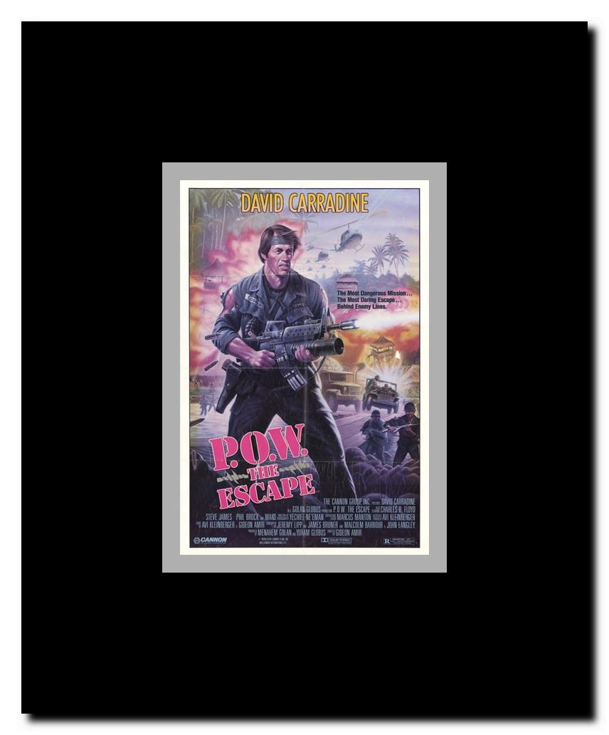 P.O.W. The Escape Framed Movie Poster