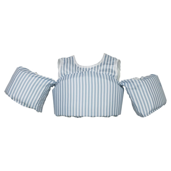 Paddle Pals U.S. Coast Guard Approved Life Jacket for Children (33-55 lbs.) – Safety Swim Vest with Arm Bands, Blue Stripe