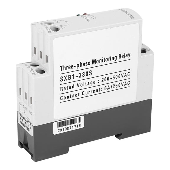 P Phase Sequence Relay Phase Failure Monitoring Circuit