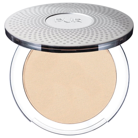 PÜR MINERALS 4-in-1 Pressed Mineral Makeup SPF 15 Powder Foundation with Concealer & Finishing Powder - Medium to Full Coverage- Cruelty-Free & Vegan Friendly, 0.28 Ounce Vanilla/LG6